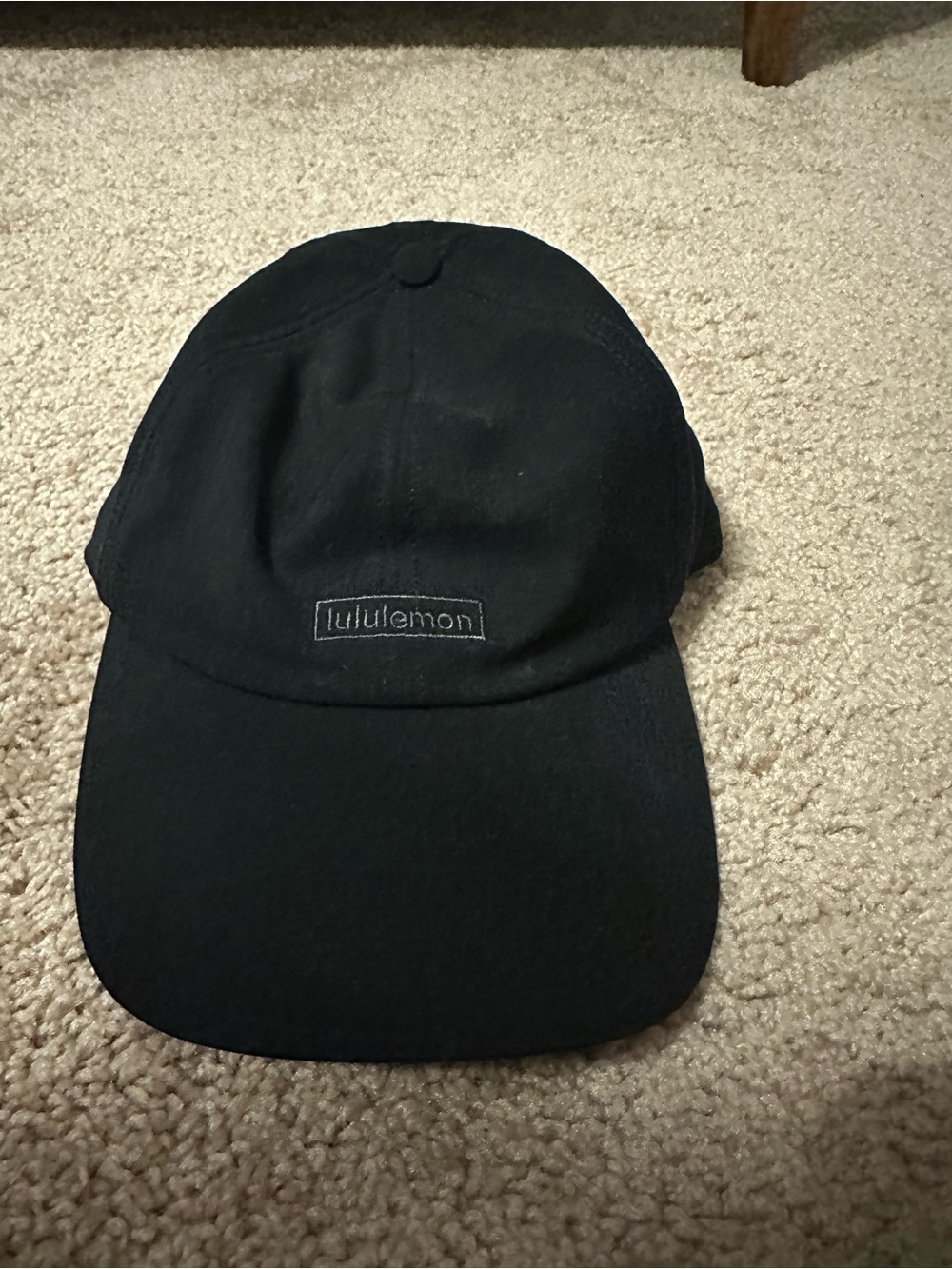 lululemon athletica Black Casual Logo Baseball Cap